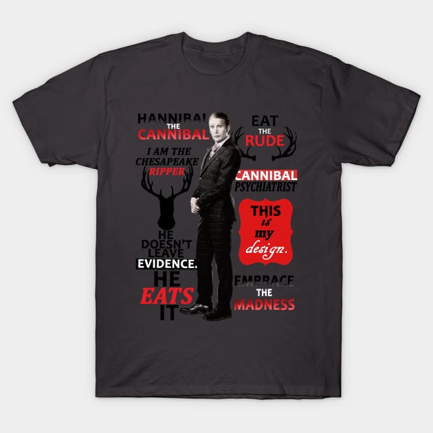 Hannibal T-Shirt by red-leaf